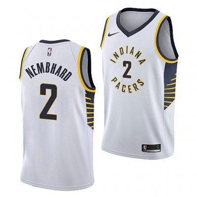 Maillot de Basket #2 Nembhard Indiana Pacers Blanc